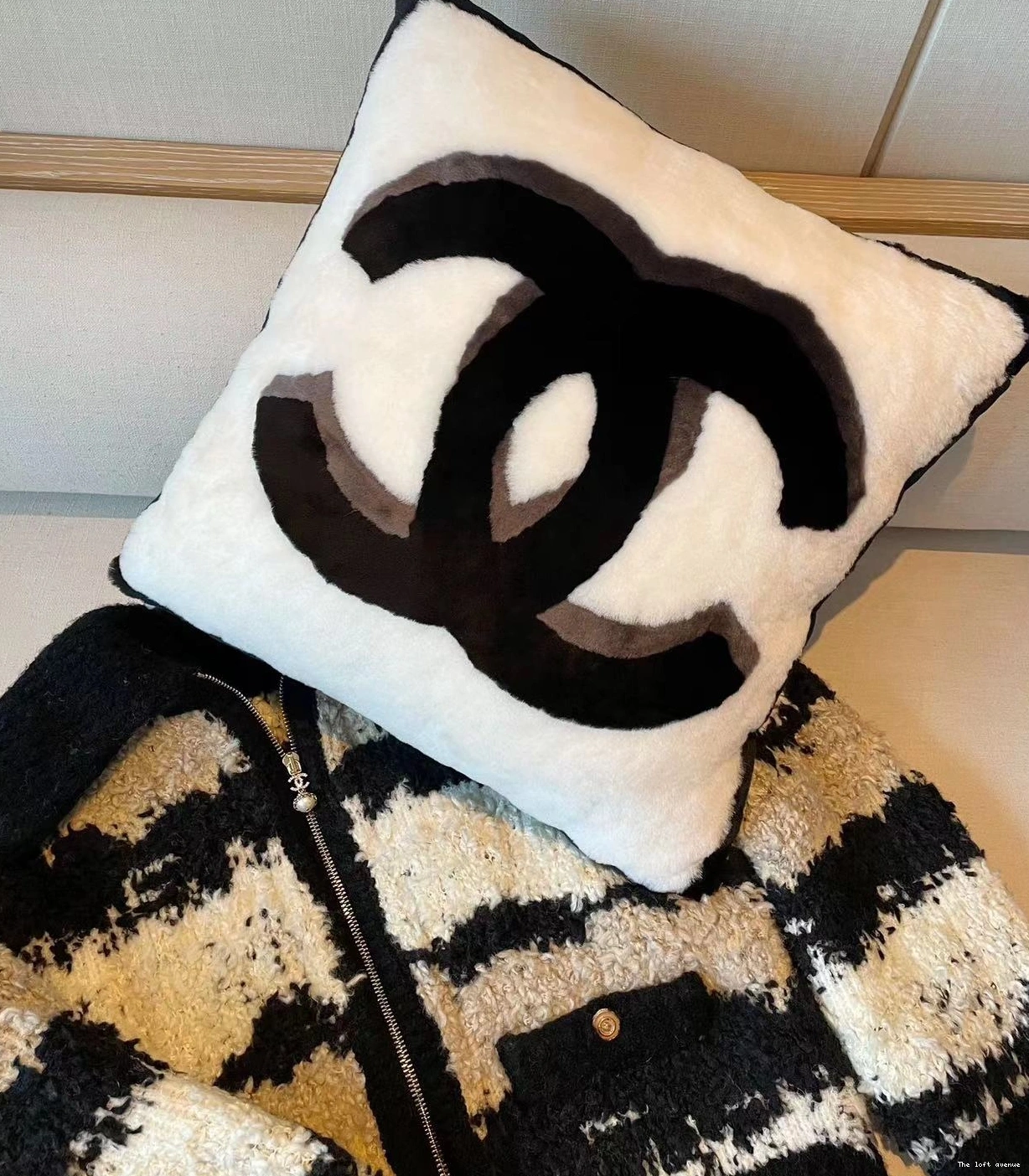 THROW PILLOW COCO SHEARLING 0715